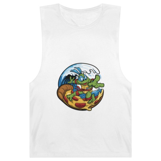 Discover ninja turtles surfing pizza Barnard Tanks