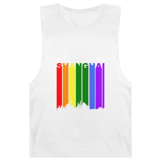 Discover Shanghai China Rainbow LGBT Gay Pride Barnard Tanks