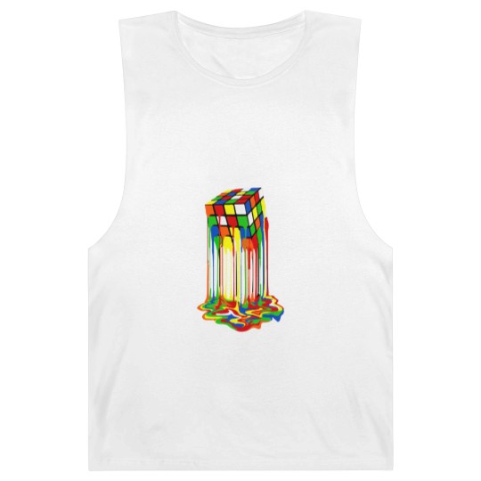 Discover Rainbow Abstraction melted rubix cube - Rubix Cube - Barnard Tanks