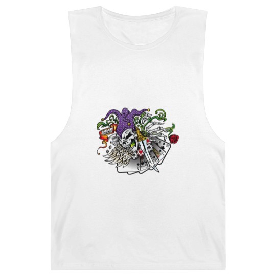 Discover Badass Poker Joker Barnard Tanks