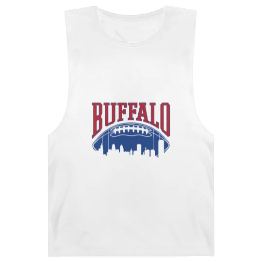 Discover Buffalo Football Vintage Skyline New York Bills Ma Barnard Tanks