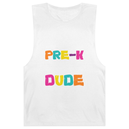 Discover Pre-K Dude Back To School Teacher Student Preschool Barnard Tanks
