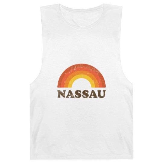 Discover Retro Vintage Nassau Bahamas Vacation Souvenir - Nassau - Barnard Tanks