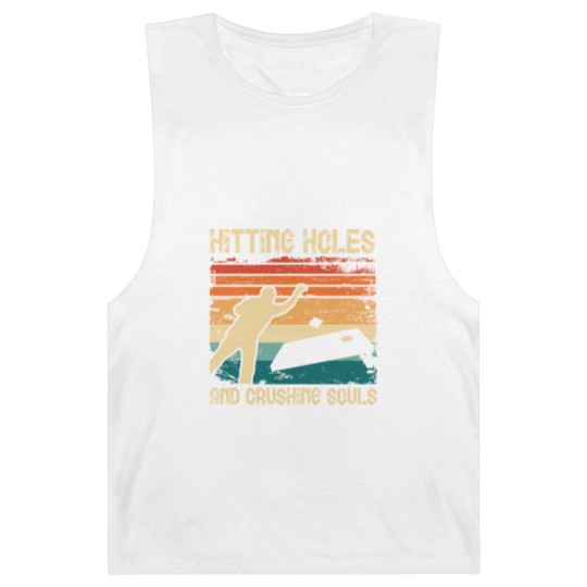 Discover Hitting Holes and Crushing Souls Cornhole Hole Barnard Tanks