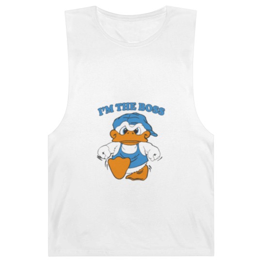 Discover I'm The Boss Duck Barnard Tanks 90s Cartoon Tourist Barnard Tanks