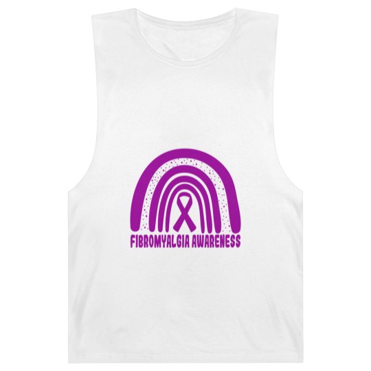 Discover Fibromyalgia Rainbow Day National Fibromyalgia Awareness Classic Barnard Tanks