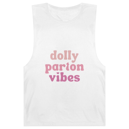 Discover Dolly Parton Vibes Barnard Tanks | Dolly Parton Barnard Tanks for Women | Unisex Graphic Barnard Tanks | Retro Dolly Barnard Tanks | Country Retro Style Barnard Tanks
