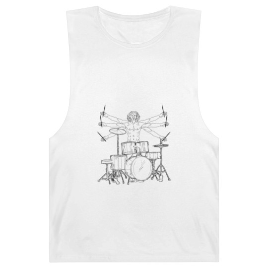 Discover Vitruvian Drummer Band Barnard Tanks