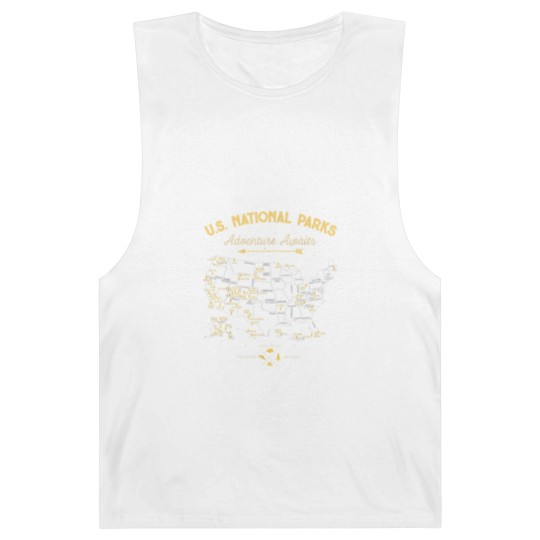 Discover National Parks Map Camping Women Men Hiking 7186 Barnard Tanks