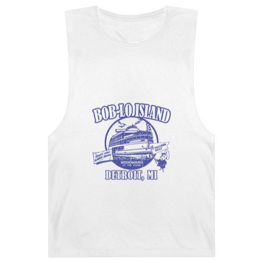 Discover Boblo Island, Detroit MI (vintage distressed look) - Detroit - Barnard Tanks