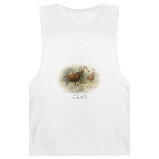 Discover Okapi Mom And Baby Zebra Giraffe Wild Forest Lover Barnard Tanks