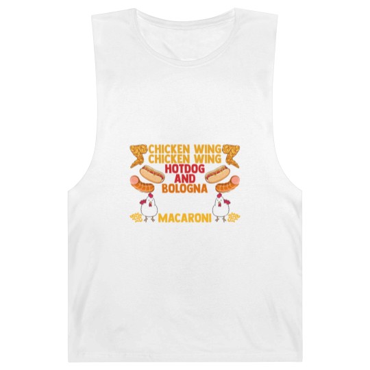 Discover Chicken Wing Macaroni Song Foodie Music Lover Barnard Tanks