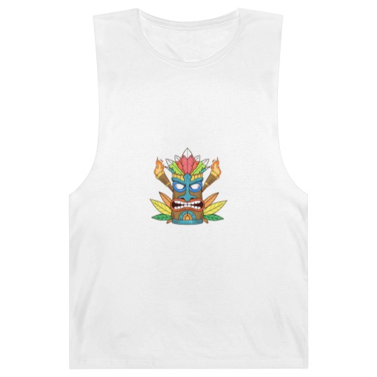 Discover Awesome The Big Kahuna Tiki Gift Print Hawaiian Barnard Tanks