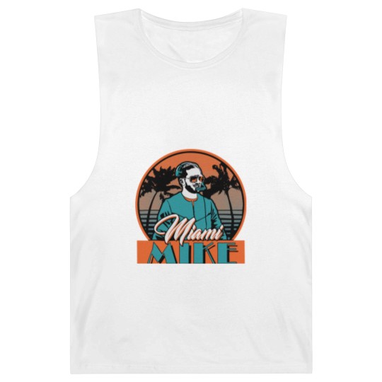 Discover Miami Mike Barnard Tanks for Miami Football Fans (SM-5XL)