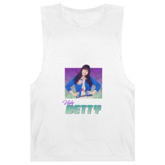 Discover Ugly Betty - 80s Style Nostalgic Print by GrumpyWire Essential Barnard Tanks