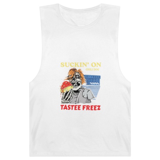 Discover Suckin’ on chili dog outside the tastee freez Barnard Tanks
