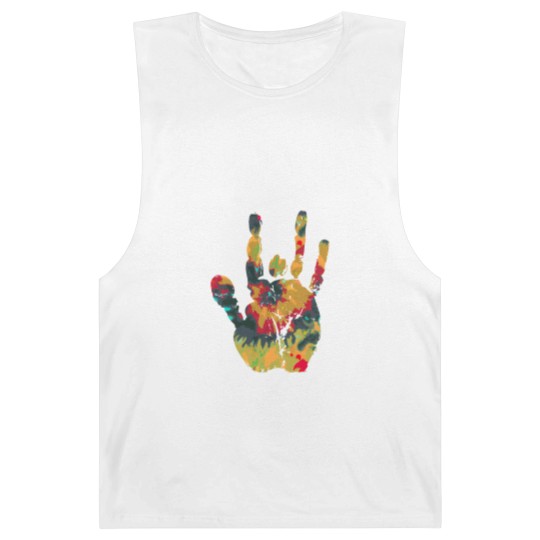 Discover Tie Dye Jerry Vintage - Jerry Garcia Hand - Barnard Tanks