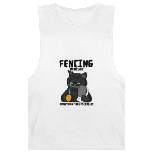 Discover BLACK CAT FENCING BEACUSE OTHER SPORT ARE POINTLES Barnard Tanks