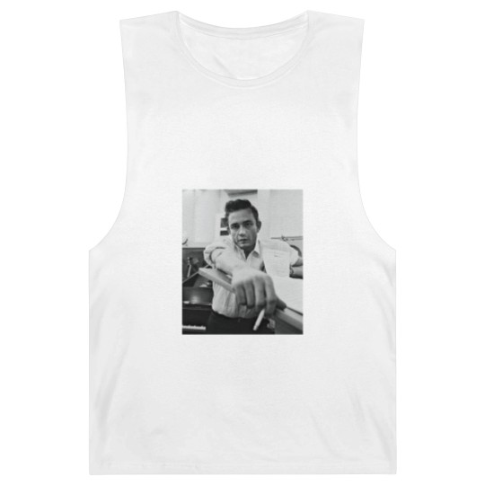 Discover Johnny Cash Retro Barnard Tanks