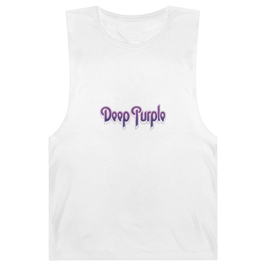 Discover Deep Purple Unisex Barnard Tanks: Vintage Logo