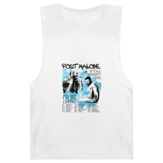 Discover Vintage Post Malone 2023 Tour Barnard Tanks, Post Malone Fan Barnard Tanks