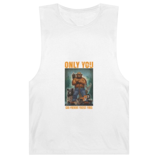 Discover smuky the bear - only you can prevent forest fires Classic Barnard Tanks