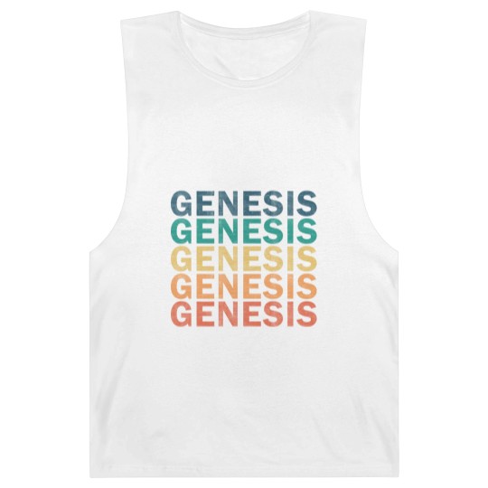 Discover Genesis Name Barnard Tanks - Genesis Vintage Retro Name Gift Item Barnard Tanks - Genesis - Barnard Tanks
