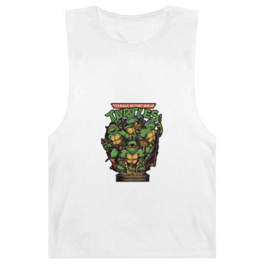 Discover Vintage Ninja Turtle Barnard Tanks, Teenage Mutant Ninja