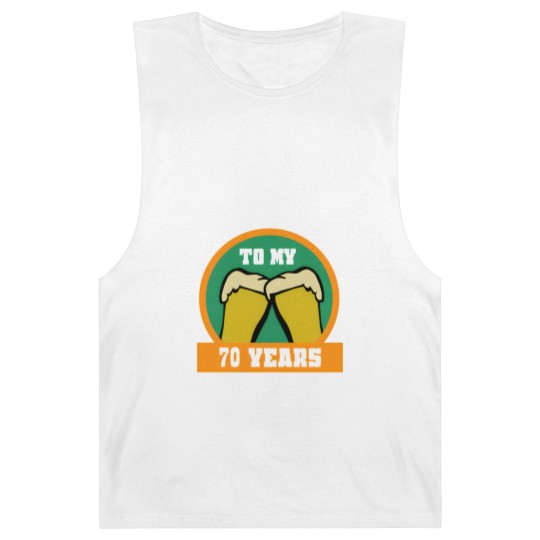 Discover 70th Birthday 70 Years Gift Funny Saying Barnard Tanks