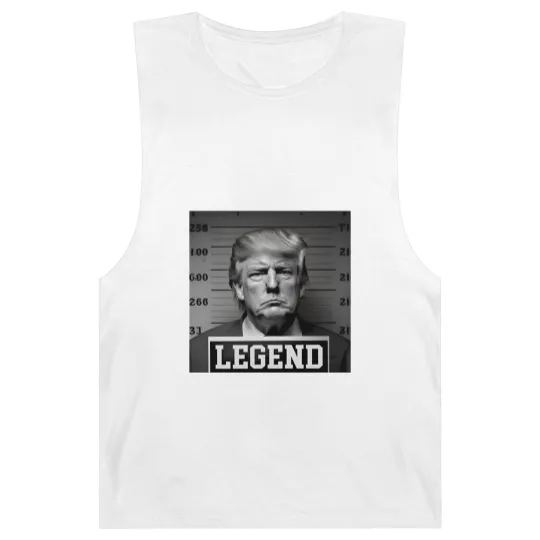 Discover Donald Trump Mug Shot Legend Barnard Tanks, Donald Trump Barnard Tanks