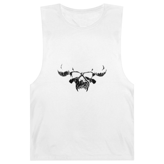 Discover Danzigs Skull Bone Heavy Metal Rock Band Legend Barnard Tanks