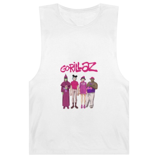 Discover Vintage 90s Gorillaz Barnard Tanks