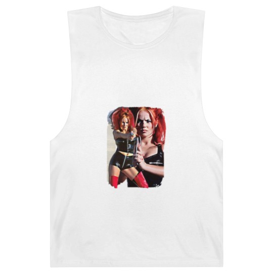 Discover Spice Girls - Geri Halliwell White Barnard Tanks! 90's