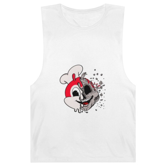 Discover JOLLIBEE ACID POPART REMIX FILIPINO GRAY Barnard Tanks