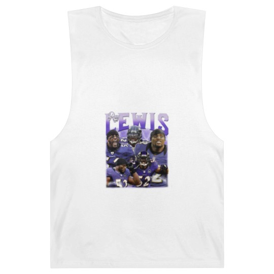 Discover Ray Lewis Vintage Unisex Barnard Tanks, Vintage Ray Lewis Barnard Tanks