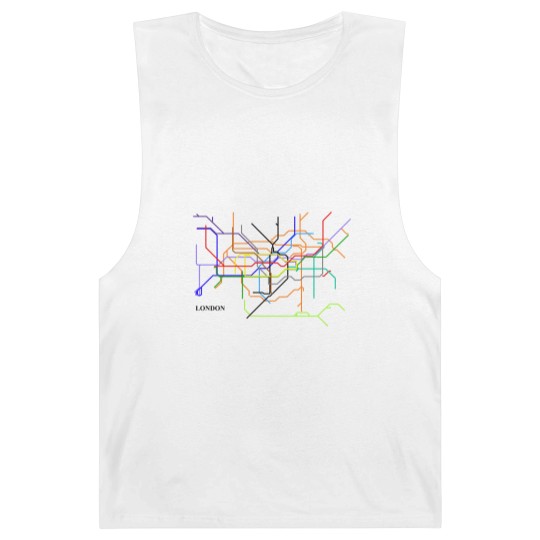 Discover London Metro Map Barnard Tanks