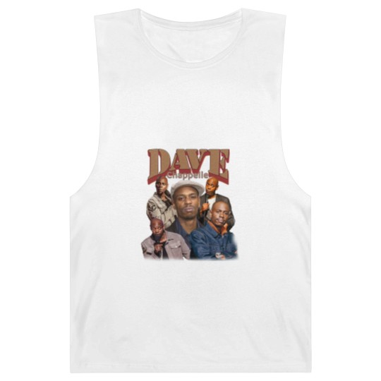 Discover Limited Dave Chappelle Barnard Tanks, Vintage 90s Dave Chappelle Barnard Tanks