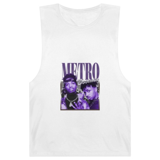 Discover RETRO METRO BOOMIN Vintage Barnard Tanks, Metro Boomin Hip-Hop/Rap