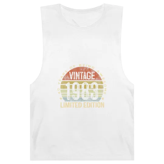 Discover Vintage 1983  40 Year Old Gifts 40th Birthday Barnard Tanks
