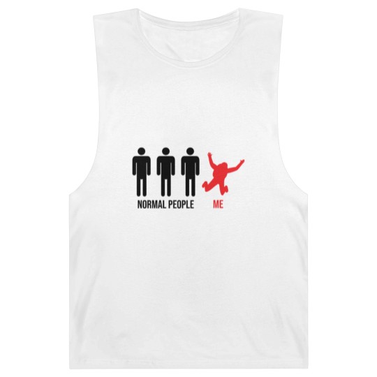 Discover Normal People Me Skydiver Skydive Funny Parachute Barnard Tanks