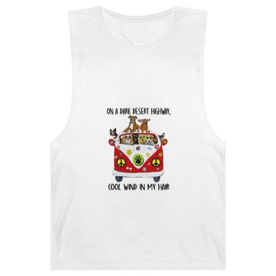 Discover On A Dark Desert Highway Dog Feel Cool Wind Barnard Tanks