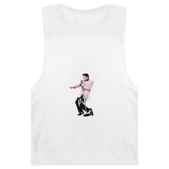 Discover Elvis Barnard Tanks, Elvis Presley, King Of Rock N Roll Graphic Barnard Tanks, Elvis Dance Barnard Tanks