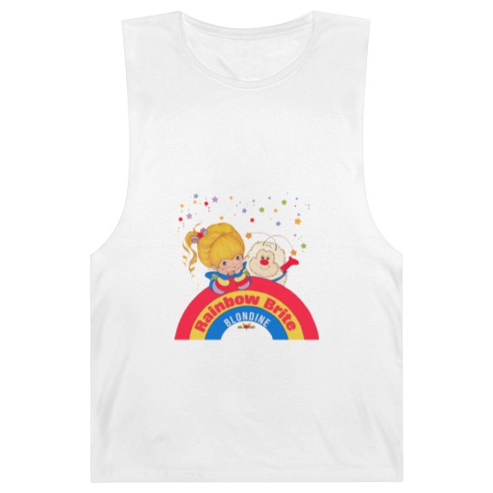 Discover Vintage Blondine Rainbow Brite Barnard Tanks