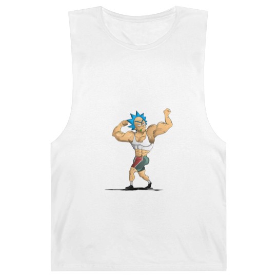 Discover Rick and Rickandmorty Barnard Tanks Rick's Gym Barnard Tanks Barnard Tanks