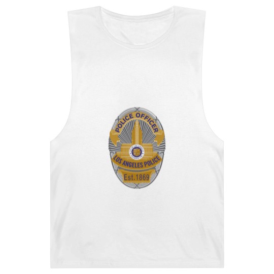 Discover LAPD Police Officer Badge Barnard Tanks