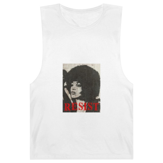 Discover Angela Davis Resist - Angela Davis - Barnard Tanks