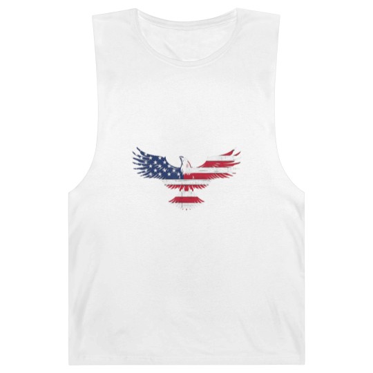 Discover Patriotic American Flag Eagle FAFO / F.A. & F.O. B Zip Barnard Tanks
