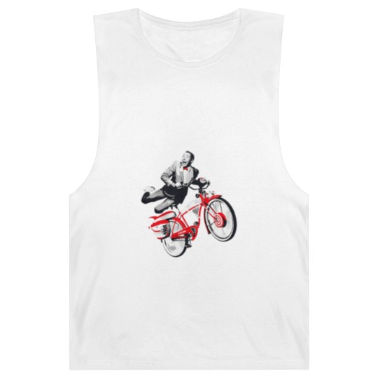 Discover Pee Wee Herman's Big Adventure Bike Barnard Tanks, Pee-Wee Herman Bike Barnard Tanks, Rip Paul Reubens Barnard Tanks