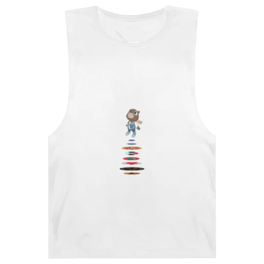 Discover Kan West Graduation Barnard Tanks, The College Dropout