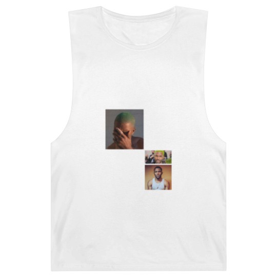 Discover Frank Ocean Rap Barnard Tanks, Blonde Album Merch Vintage Rapper Hiphop